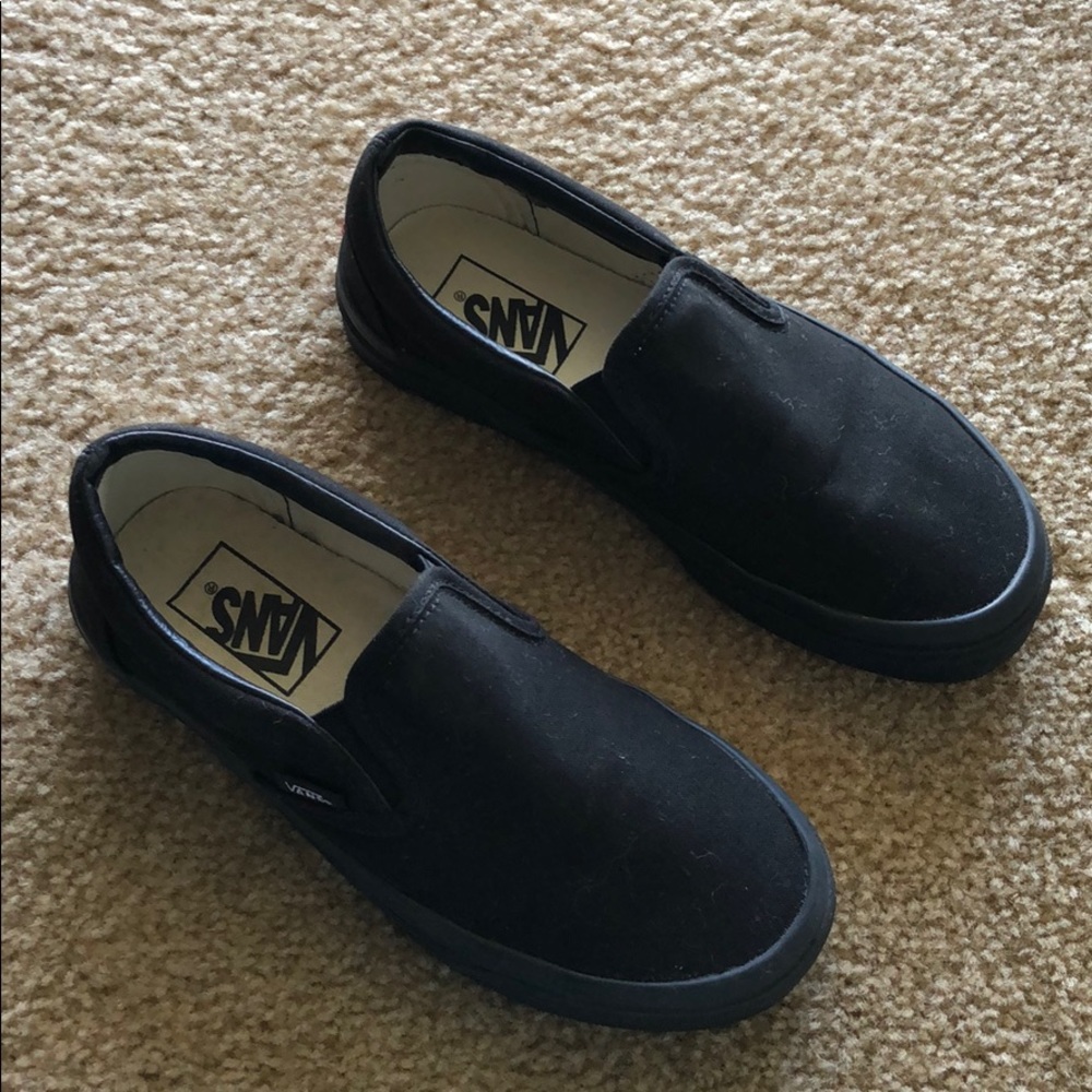 Brand New Black Slip On Vans
